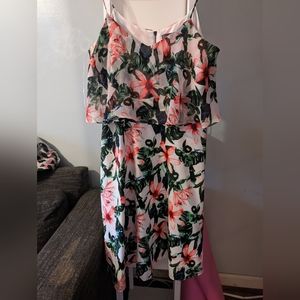 Vince Camuto Floral Dress Size 8